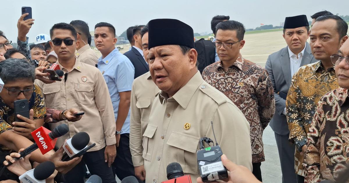 Prabowo Sambut Tahun Baru Bersama Warga Terdampak Bencana