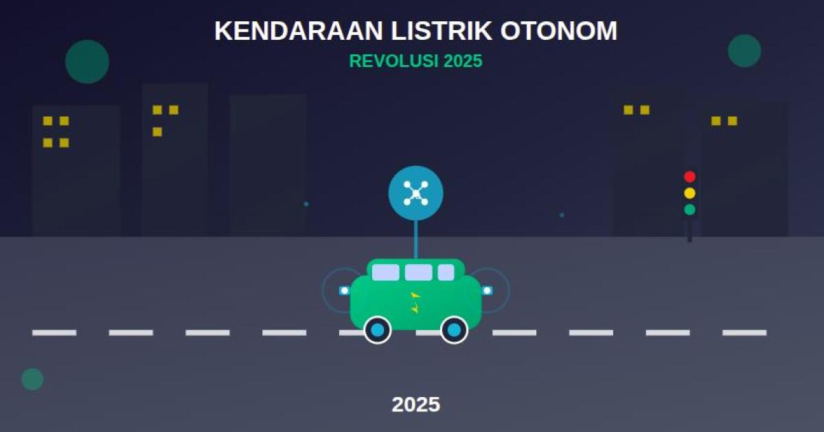 Revolusi Kendaraan Listrik Otonom Dimulai di 2025
